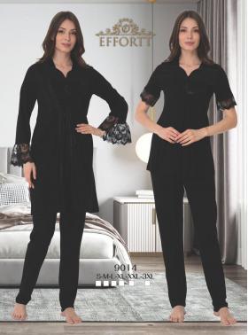 Effortt 9014 Sabahlıklı Lohusa Pijama Takımı