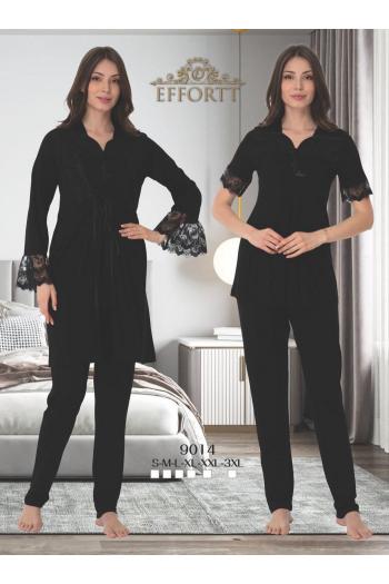 Effortt 9014 Sabahlıklı Lohusa Pijama Takımı