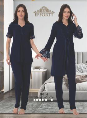 Effortt 9014 Sabahlıklı Lohusa Pijama Takımı