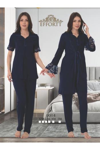 Effortt 9014 Sabahlıklı Lohusa Pijama Takımı