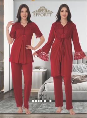 Effortt 9014 Sabahlıklı Lohusa Pijama Takımı