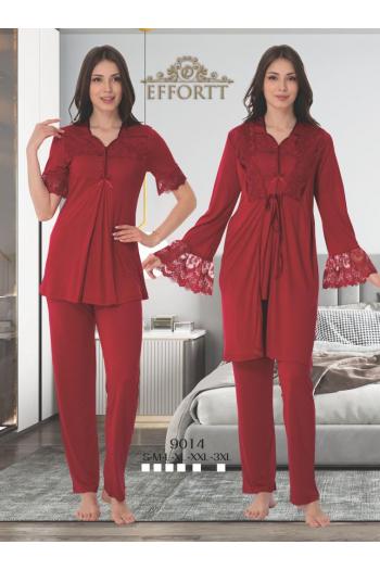 Effortt 9014 Sabahlıklı Lohusa Pijama Takımı