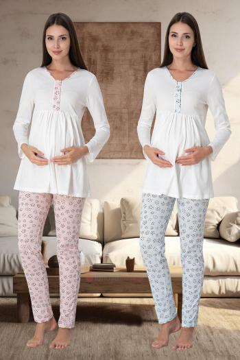 Effortt 3062 Lohusa Hamile Pijama Takım