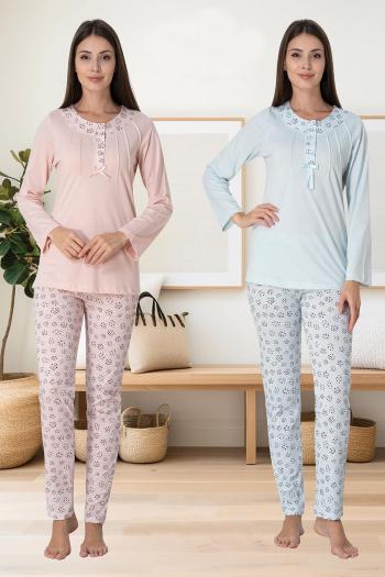 Effortt 3065 SÜPER BATTAL Büyük Beden Pijama Takımı