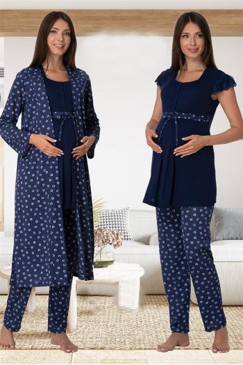 Effortt 6014 Sabahlıklı Lohusa Pijama Takımı